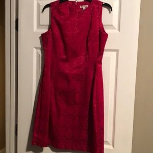 fuchsia dress